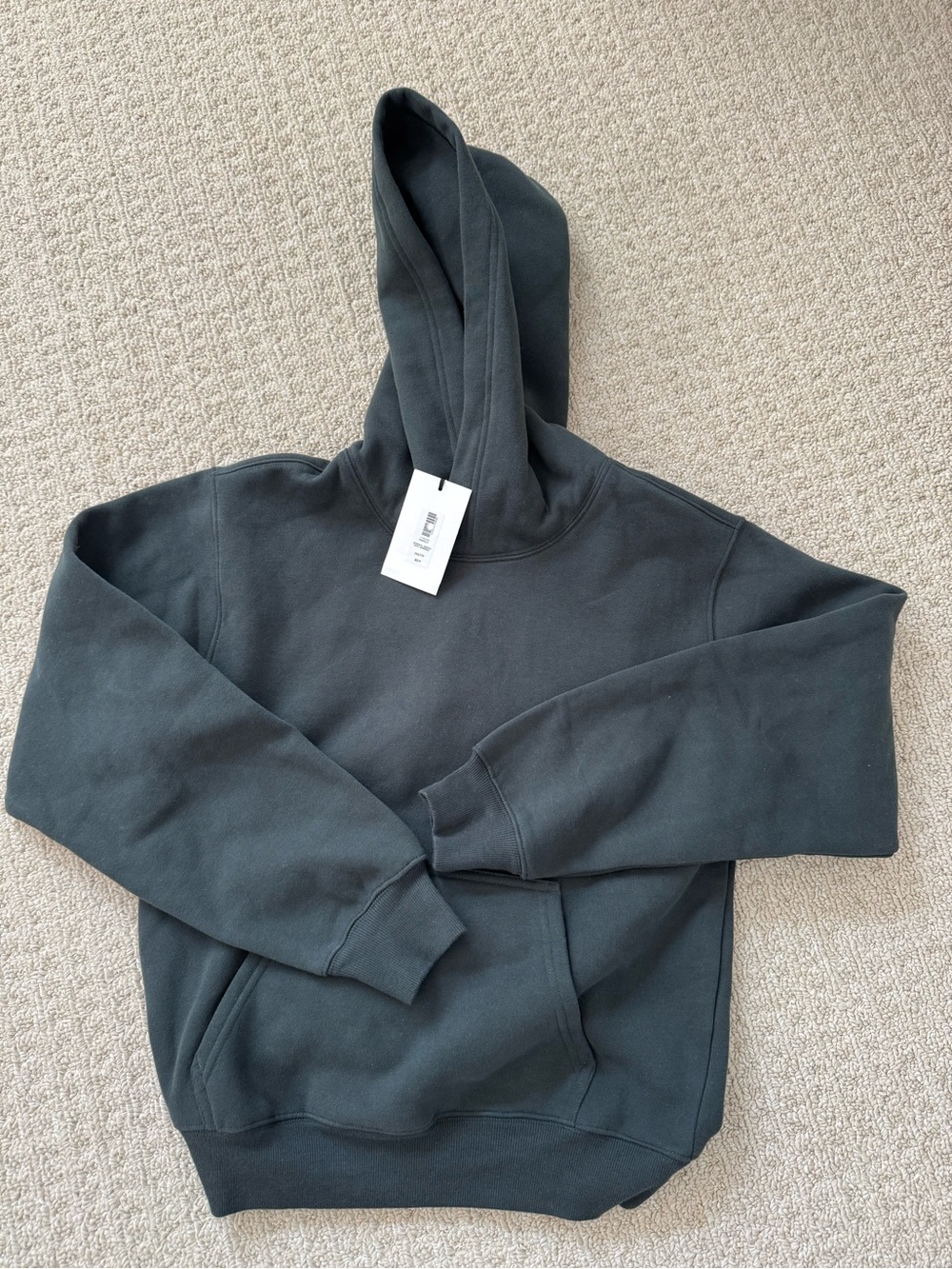 Aritiza perfect sweatfleece mineral green xxs nwt